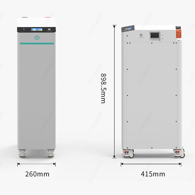 EU STOCK Seplos V4 48V 51.2V 280Ah Lithium-ion Lifepo4 battery Solar System Home Energy Storage 15kw Vertical battery pack