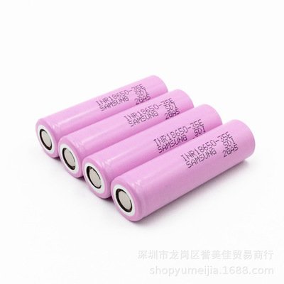 SAM 100% Original INR18650 35E 3.6V 3500mAh Rechargeable Lithium Ion Battery 10A Discharge For SAMSUN G 18650 35E
