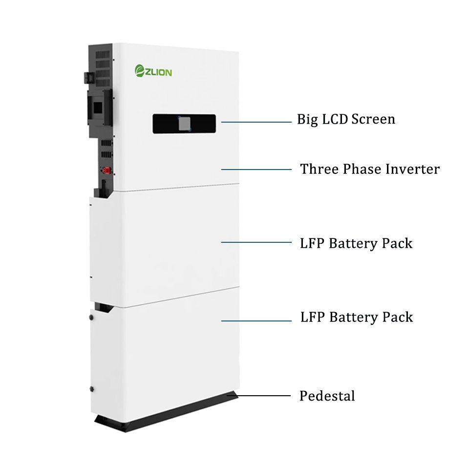 Solar hybrid inverter battery 10Kwh 20Kwh 200ah 400Ah lithium-Ion battery