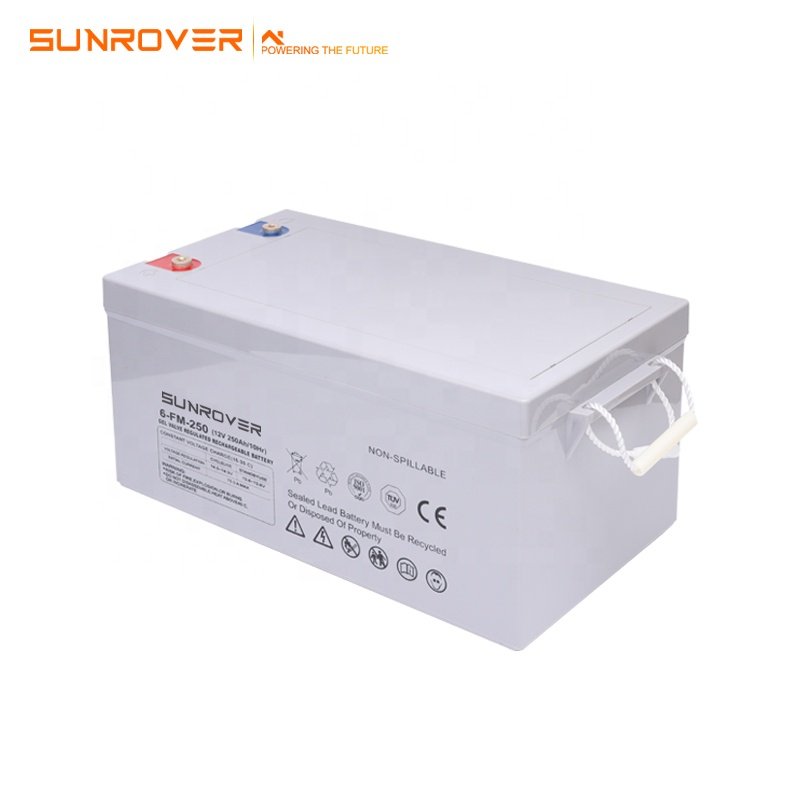 24V 250Ah 300Ah Deep Cycle Solar Storage Battery GEL 48V 12V 250Ah Lead Acid Batteries