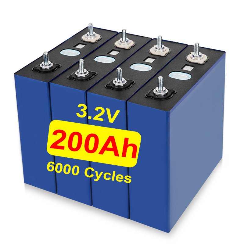 Grade A Rechargeable lithium Ion Batterie Lipo 200Ah Prismatic Cells Lfp Lifepo4 3.2V Battery 200Ah