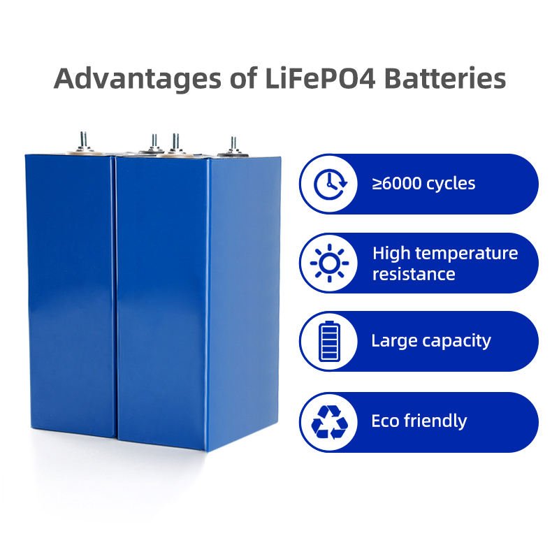 Grade A Rechargeable lithium Ion Batterie Lipo 200Ah Prismatic Cells Lfp Lifepo4 3.2V Battery 200Ah
