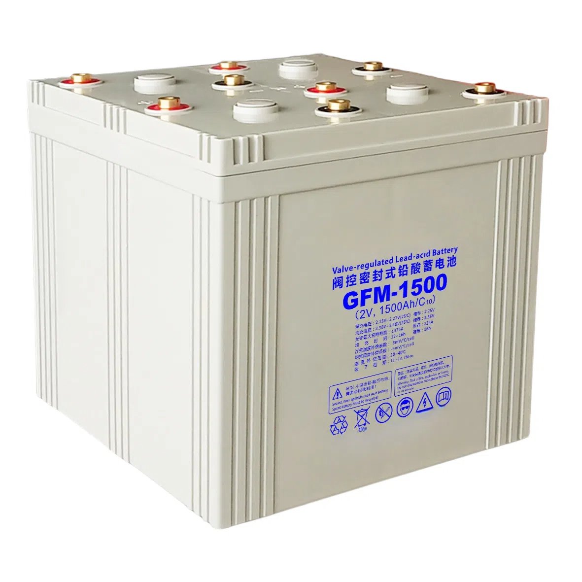 High Performance 2V 1000Ah 1500Ah 2000Ah 3000Ah Communication Backup Lead Acid Battery