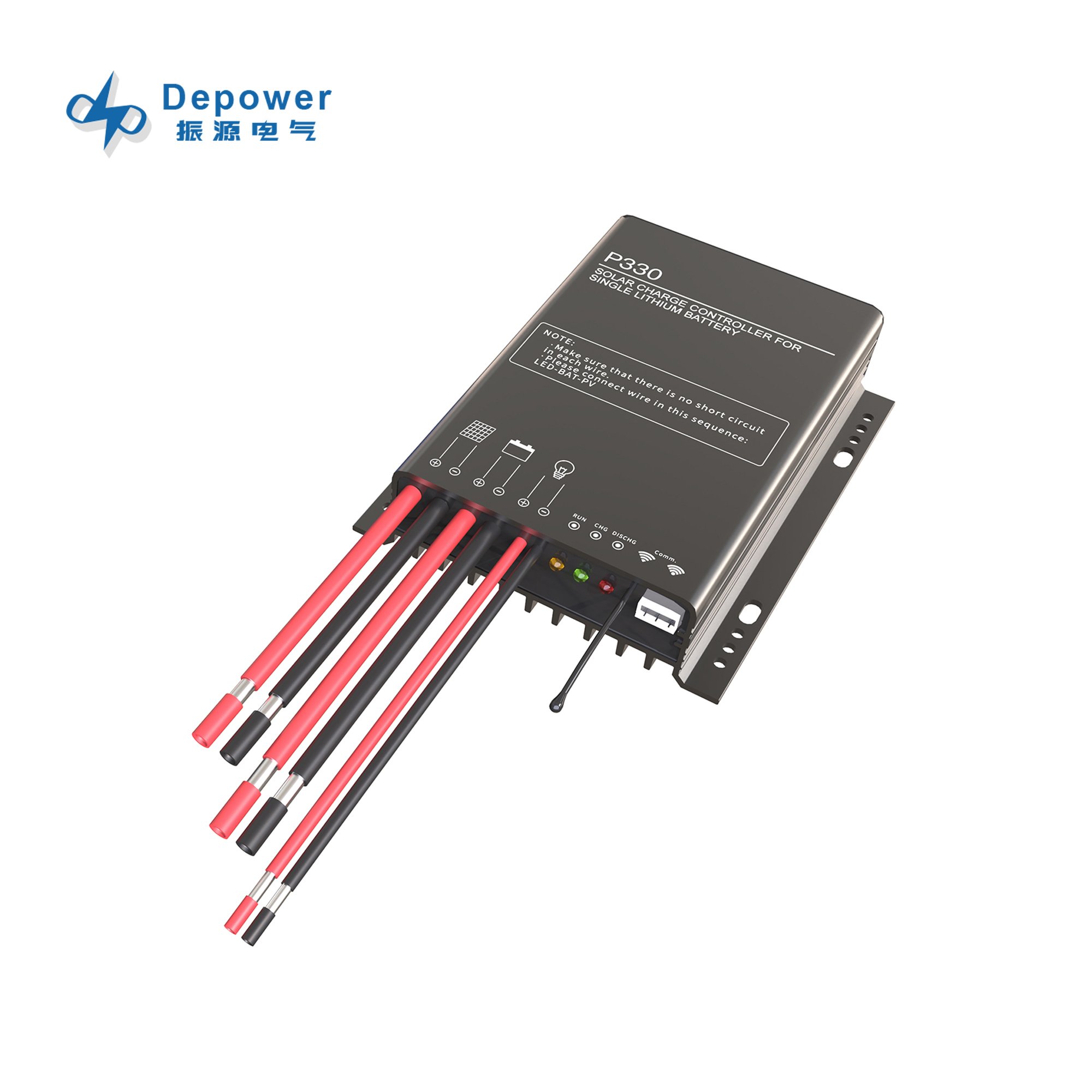 Three Stage 12V/24V 20A PWM Solar Panel Powered Battery Charger Controller With Constant Voltage Driver