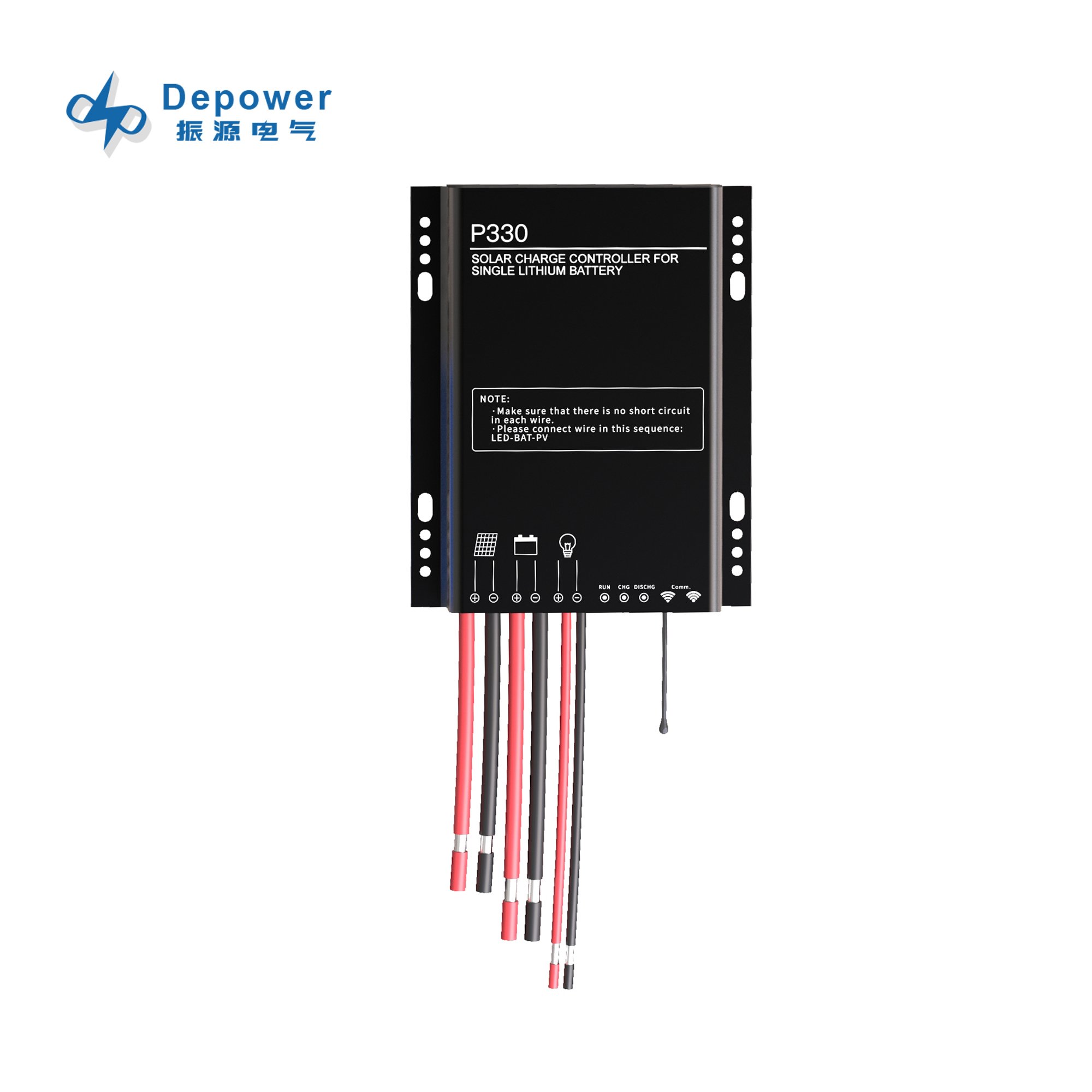 Three Stage 12V/24V 20A PWM Solar Panel Powered Battery Charger Controller With Constant Voltage Driver