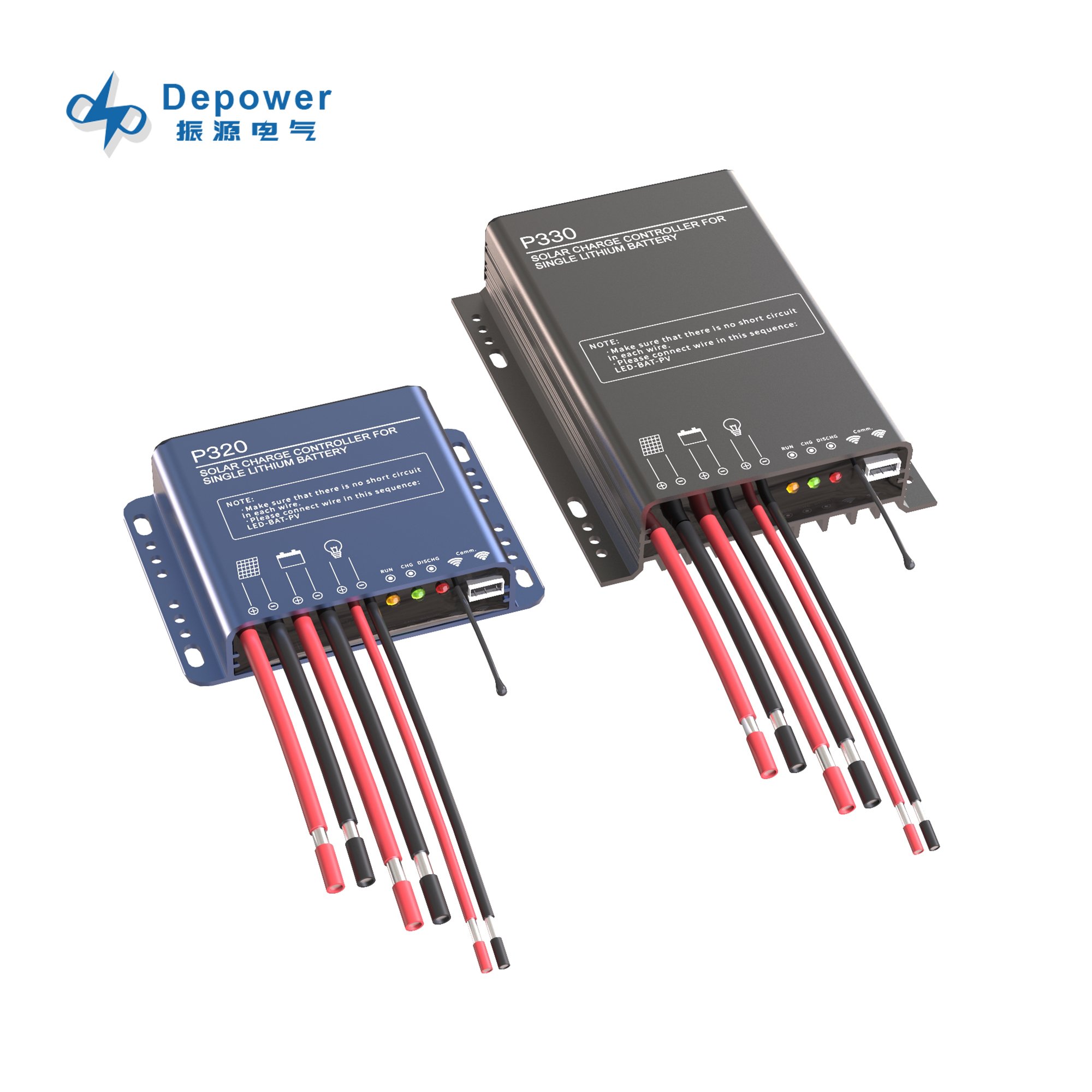 Three Stage 12V/24V 20A PWM Solar Panel Powered Battery Charger Controller With Constant Voltage Driver