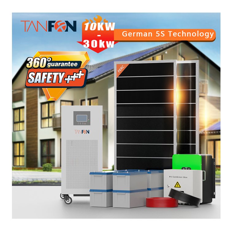 20kw off grid solar system complete kit for home 20KW commercial factory use solar system for home electricity 24 hours use
