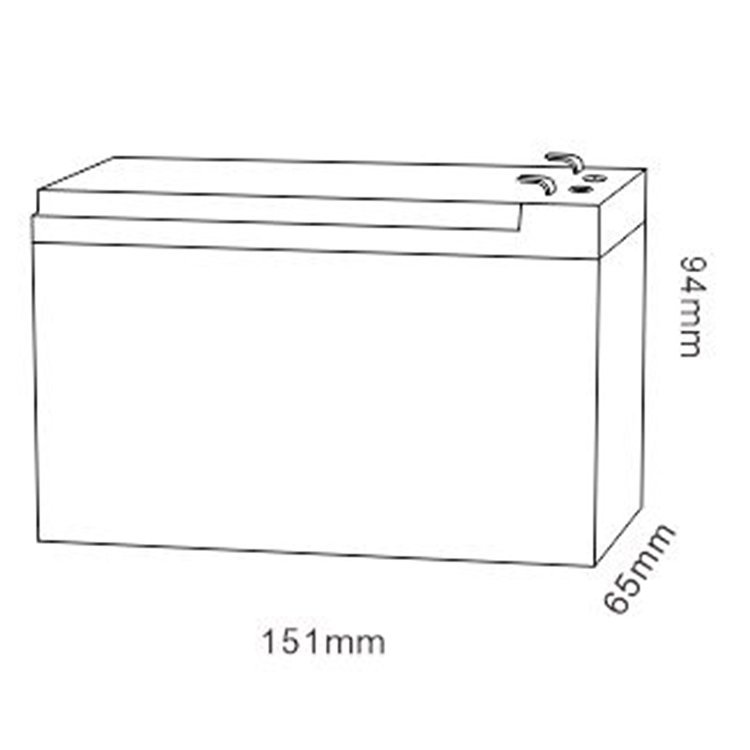 Mhb Maintenance Free Seal Lead Acid VRLA UPS Agm 12V 9ah 20hr Batterie Battery Rechargeable For Emergency Lighting Systems