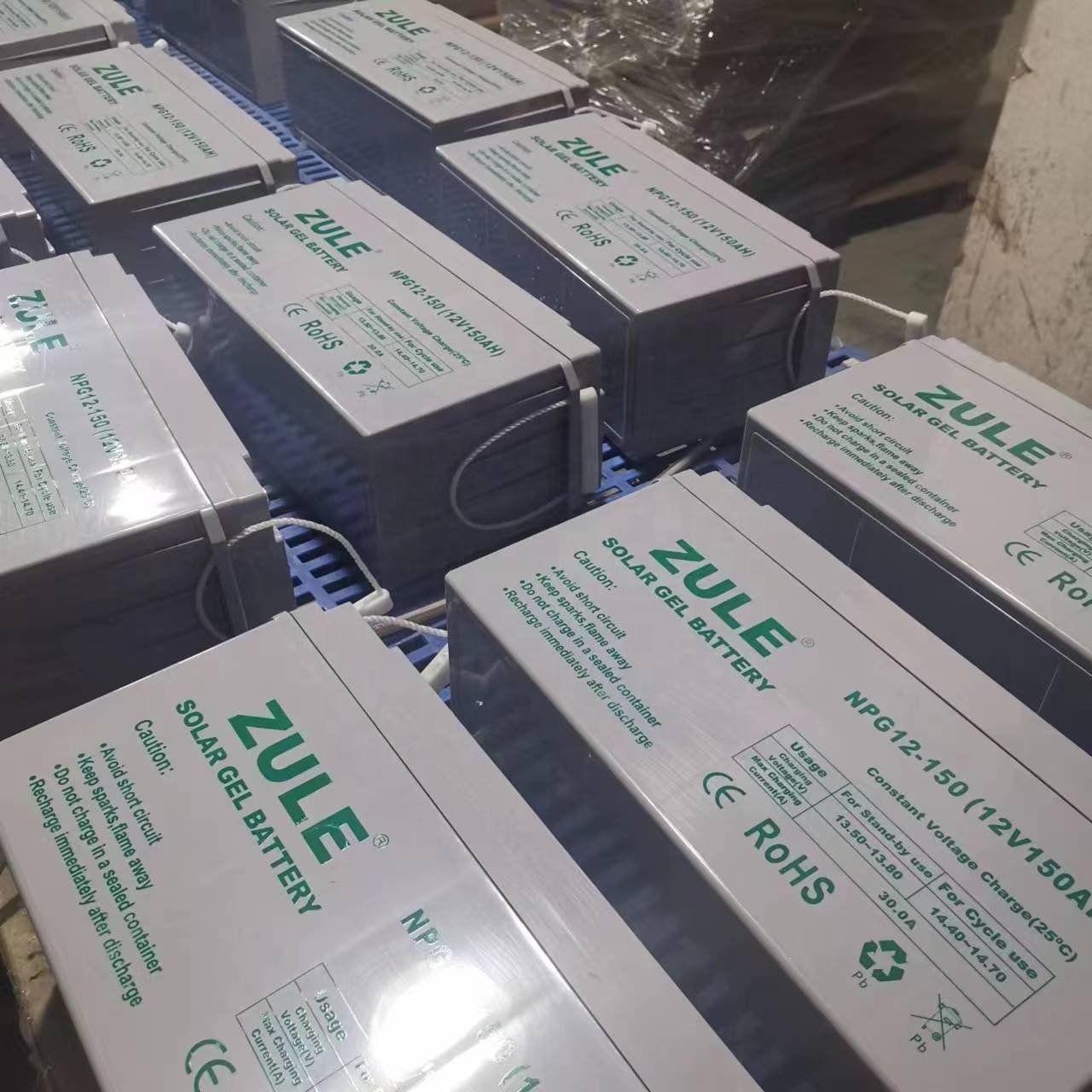 Deep cycle gel solar storage battery 12V 150ah Battery Maintenance-free lead-acid battery Back-up energy
