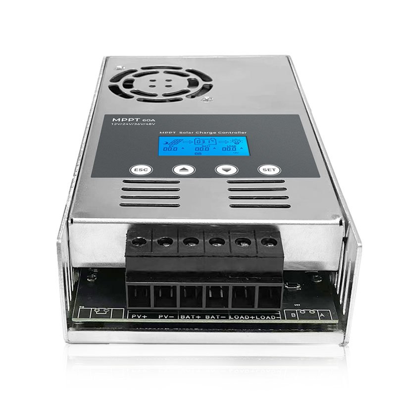 40 60A MPPT Charge Controller 12V 24V 36V 48V DC Input 180V LCD Display Solar Panel Regulator for Sealed Gel AGM Lithium Battery