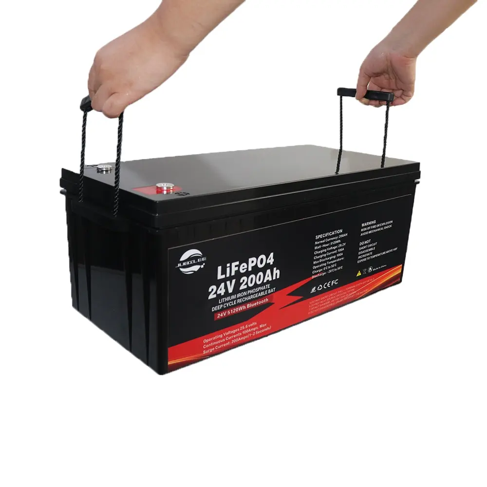 Deep Cycle 12v Bms New Energy Storage Lithium Ion Battery 24v 100ah Supports 4 in Series Energy Storage Lithium ion Battery