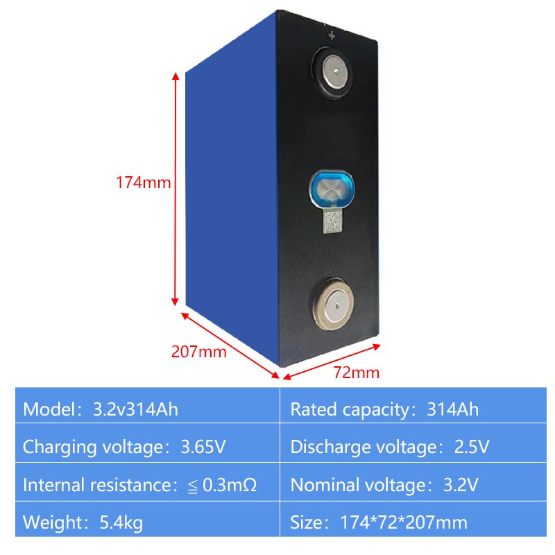 Hot Sale Lifepo4 For Solar System CATL 314Ah 3.2V 320Ah 340Ah 280Ah 230Ah Batteries Solar Prismatic Lifepo4 New Battery Cells