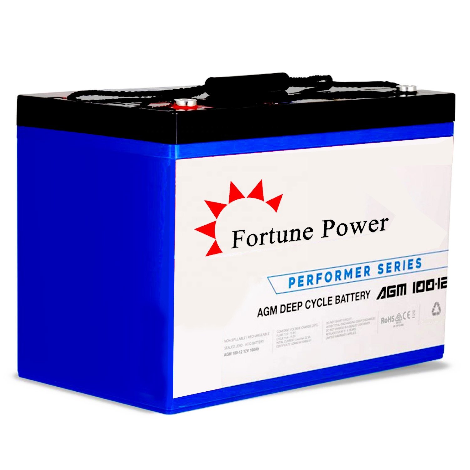 solar battery 5kw off 12v 100ah Lead acid batteries for backup power solar panels solar charge regulator for 100 ah batterie