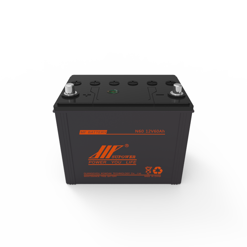 12V 60Ah lead acid battery OEM car less-maintenance storage battery SUPOWER N60FM