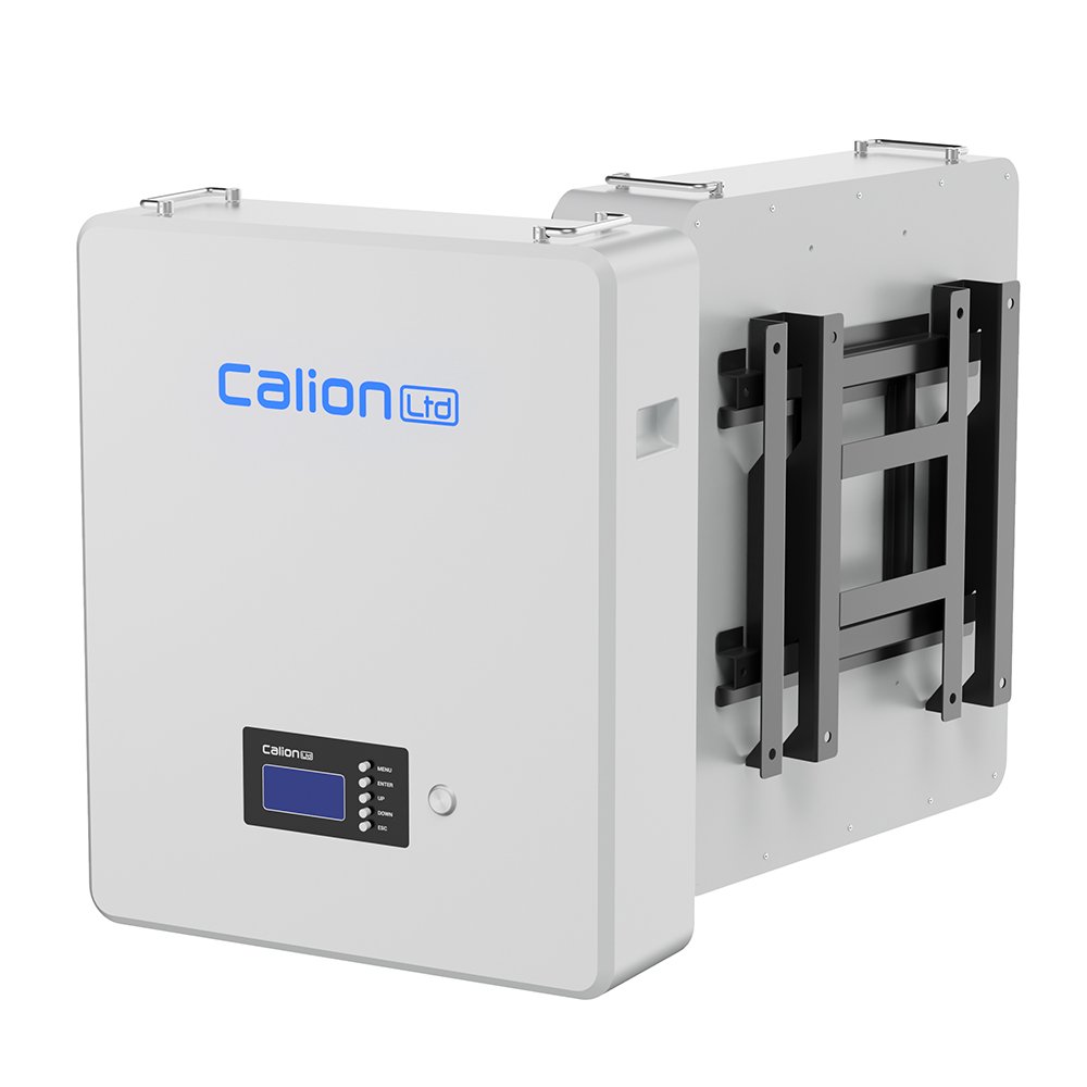 Calion 48V 100Ah Deep Cycle Battery With Bms Wall Mounted Solar Energy Storage Lifepo4 Lithium Ion Batteries