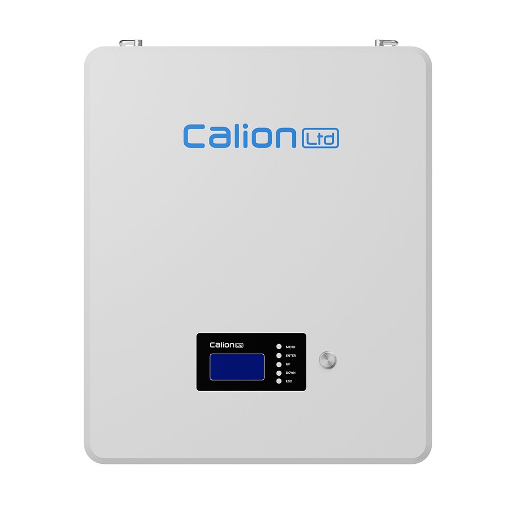 Calion 48V 100Ah Deep Cycle Battery With Bms Wall Mounted Solar Energy Storage Lifepo4 Lithium Ion Batteries