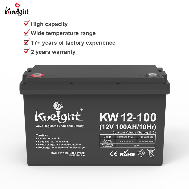 100Ah Lead Acid Batteries VRLA Deep Cycle Agm Battery 12V