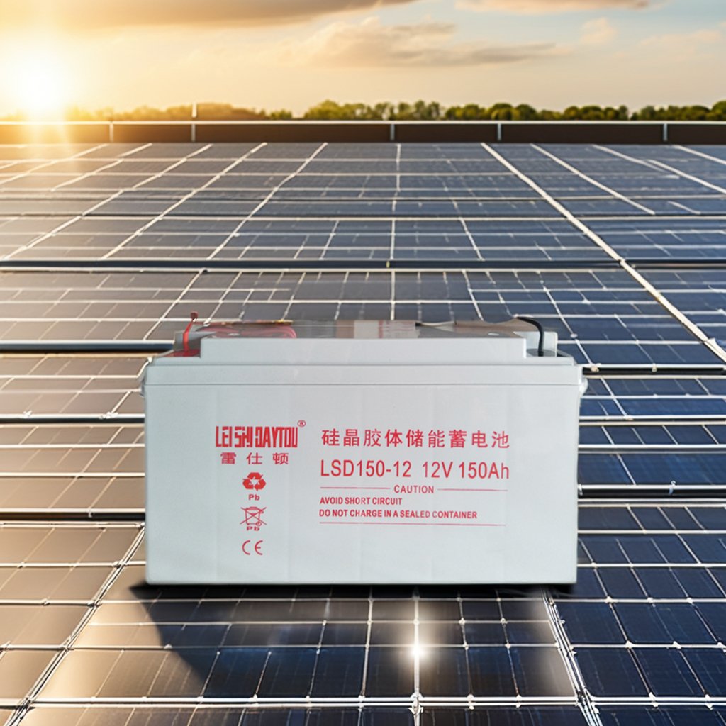12V GEL Battery 100Ah 150Ah 200Ah 250Ah Deep Cycle Lead Acid Battery UPS Computer Room Energy Storage Battery