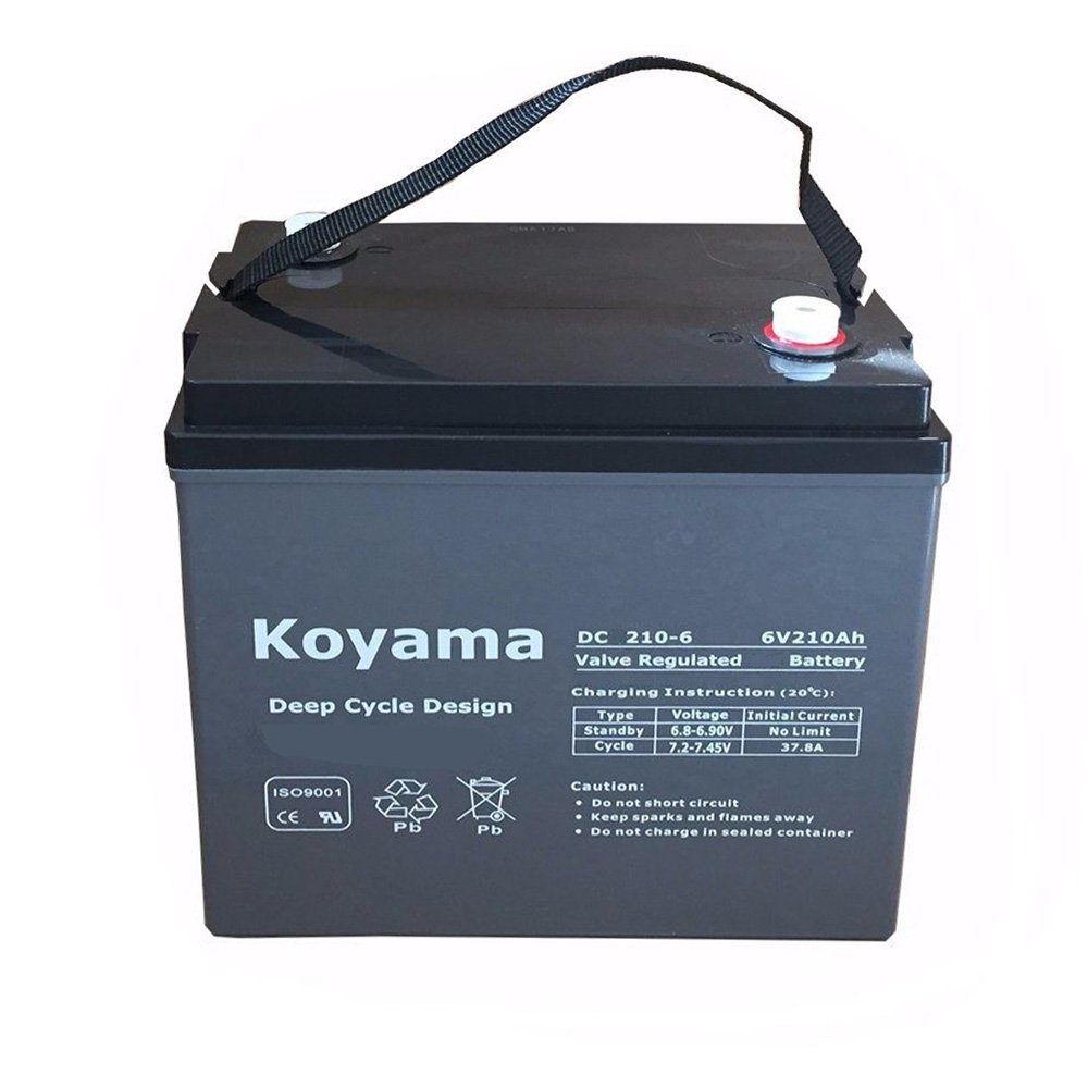 Long Life 6V 12V AGM VRLA Acid Battery Heavy Duty 100AH 110AH 200AH 210AH Sealed Lead Battery with High Cycling Capabilities