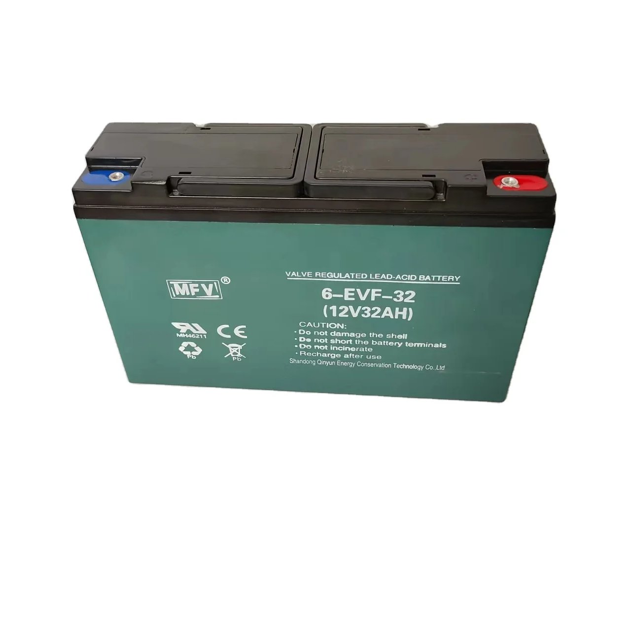 12V 32Ah Lead-Acid Battery for Golf Carts Automotive Electric Vehicles Bicycles/Scooters Wheelchairs and UPS Applications