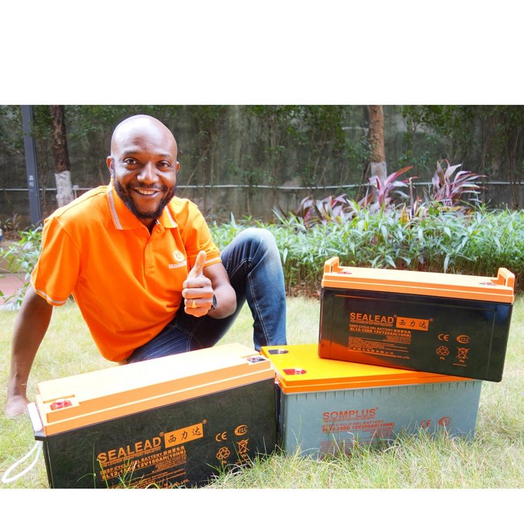 12V 100AH Solar Battery Sealead Charging 12V 100AH Lead Acid Battery for Electric Vehicle And Solar systems
