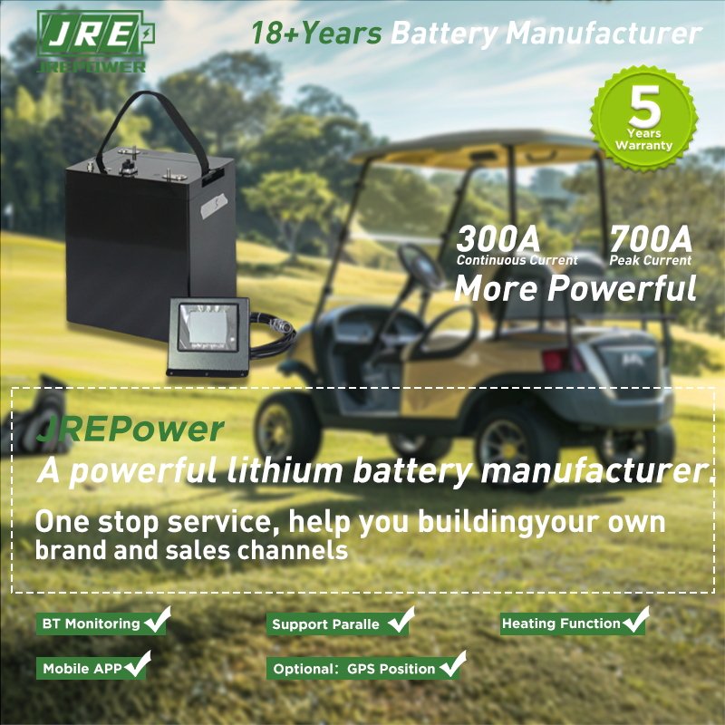 48V 50ah perfect replace lead acid golf cart battery Rechargeable LiFePO4 Golf Cart Battery perfect replace lead acid battery