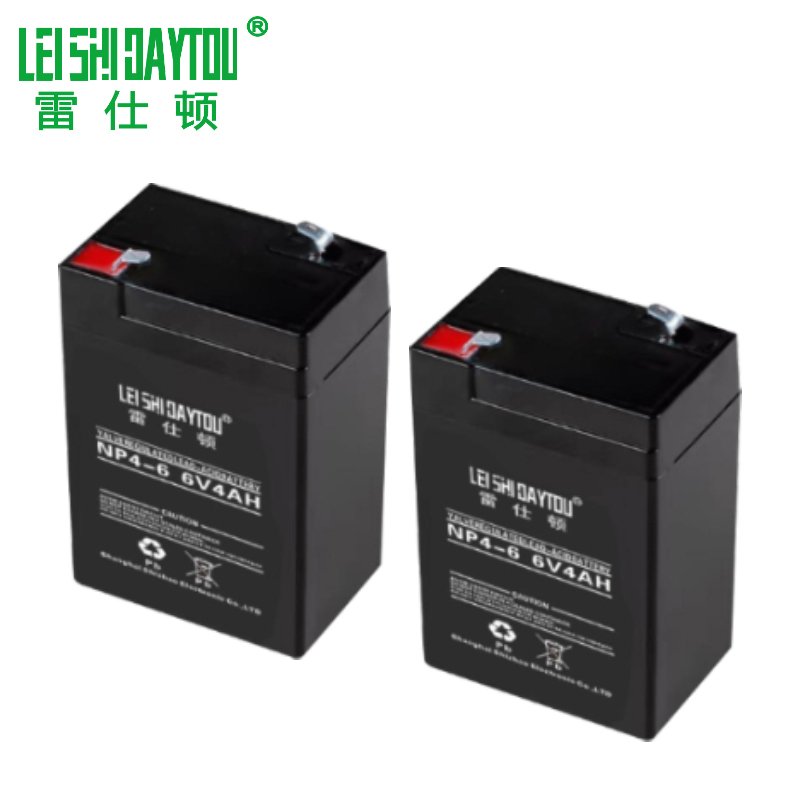 Home Energy Storage Battery High Efficient 6V 4Ah Lead Acid Battery Maintenance Free Lead Acid Battery