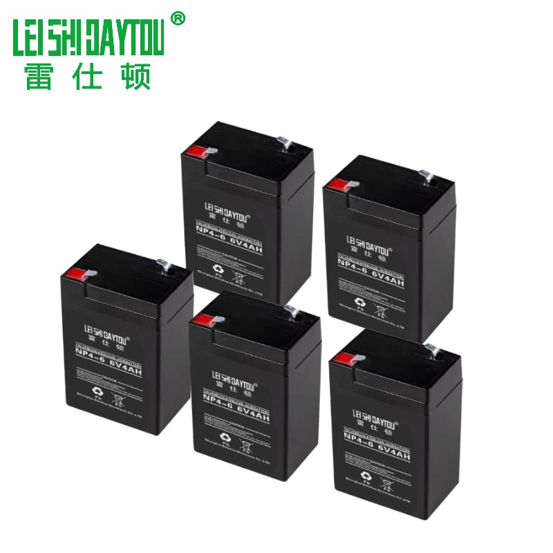 Home Energy Storage Battery High Efficient 6V 4Ah Lead Acid Battery Maintenance Free Lead Acid Battery