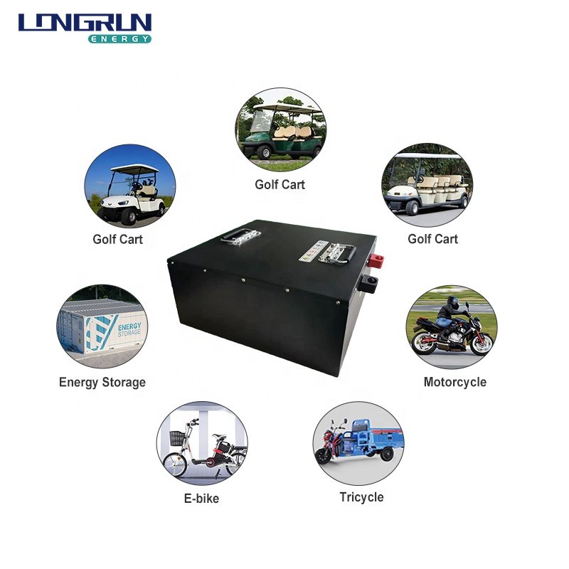 48V 100Ah Battery Pack IP67 48v Lithium ion Battery Pack for Golf Cart