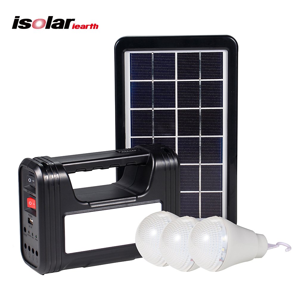 China 3w Mini Portable Dc Led Light Off Grid Solar Home Power System Mini Solar Kits Security Lights Solar Kit