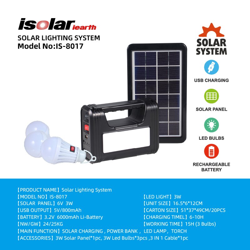 China 3w Mini Portable Dc Led Light Off Grid Solar Home Power System Mini Solar Kits Security Lights Solar Kit