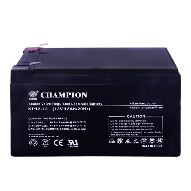 Lead-acid Battery Cheap Factory Price Power Reserve 6V12V 12ah Black ABS Plastic shell use for Power Supply