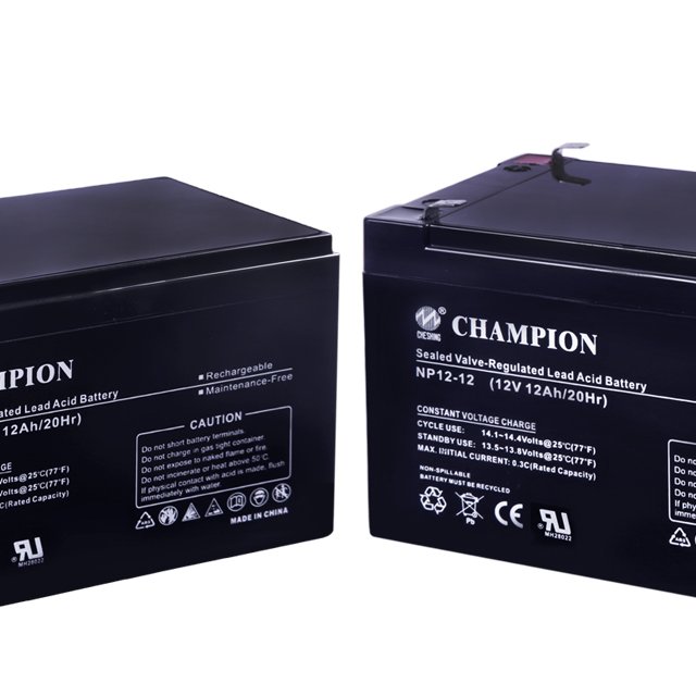 Lead-acid Battery Cheap Factory Price Power Reserve 6V12V 12ah Black ABS Plastic shell use for Power Supply
