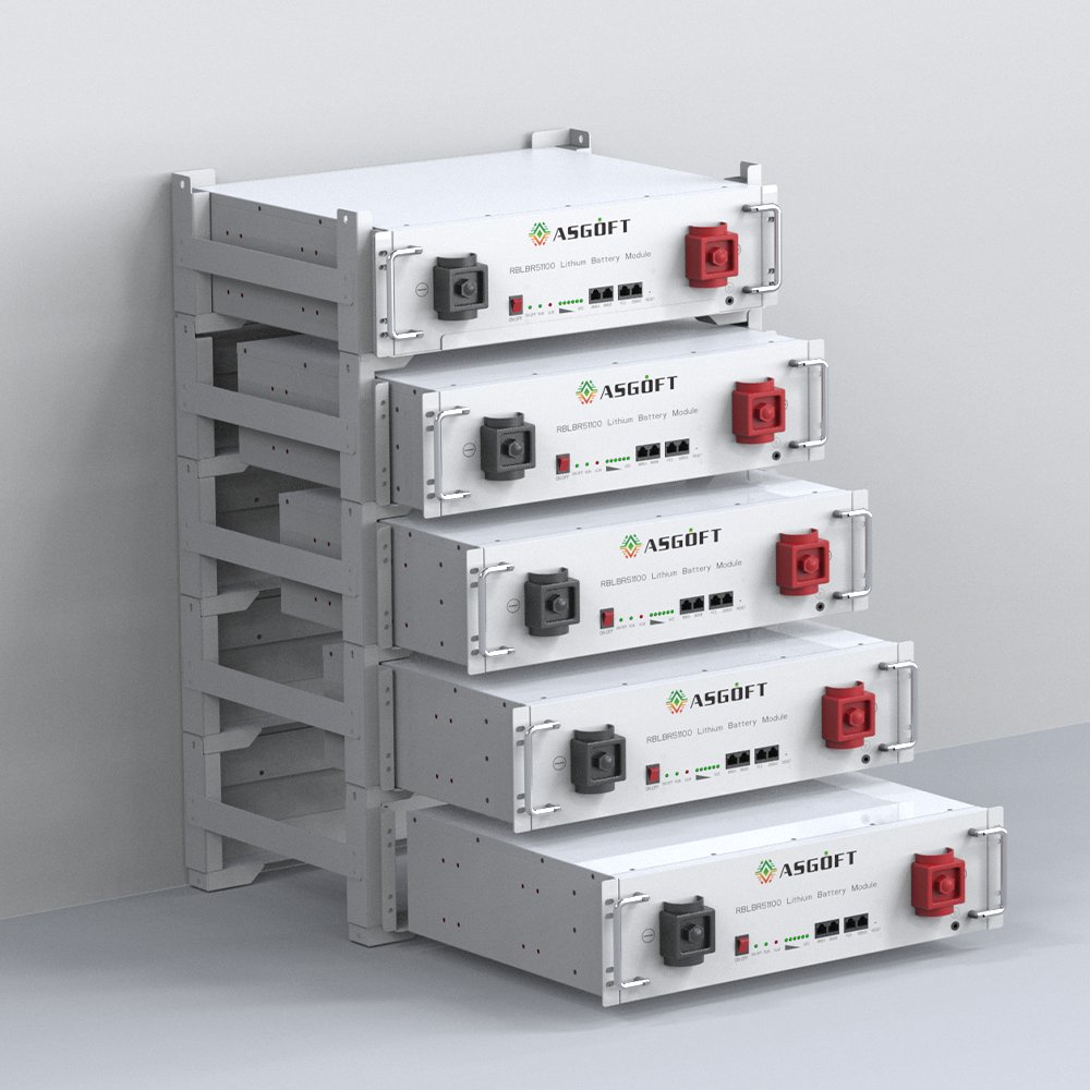 ASGOT solar battery storage units photovoltaic ess inverter 100ah power 10kw hybrid kit lithium battery 48v energy system 30kw