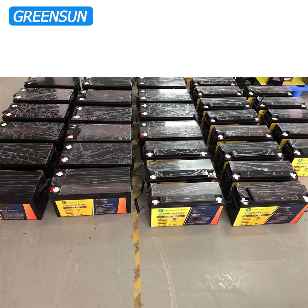 OEM lifepo4 battery 12v 200ah lithium 100ah 4500 cycles made in china with factory price