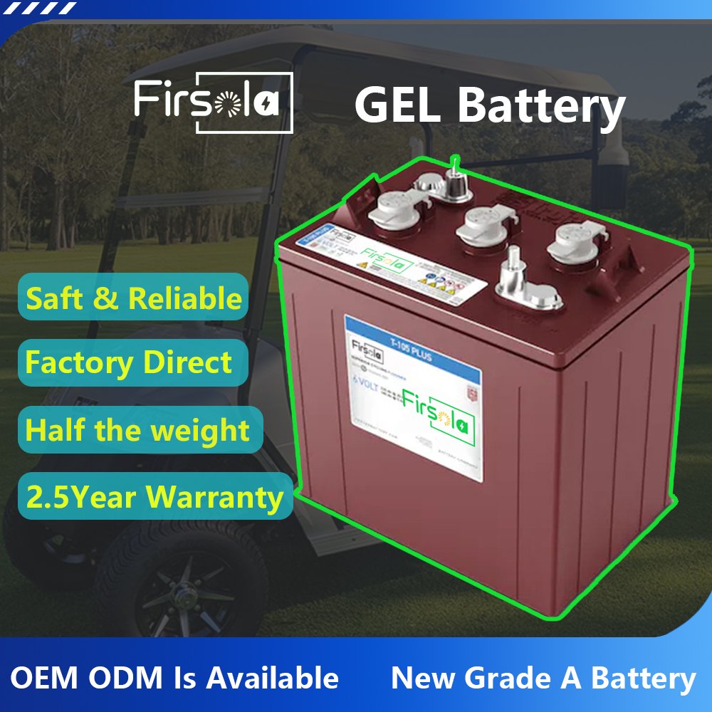 Deep Cycle Flooded lead acid Battery for Trojan SCS225 12V 144Ah Golf Cart Electric Vehicle Forklift