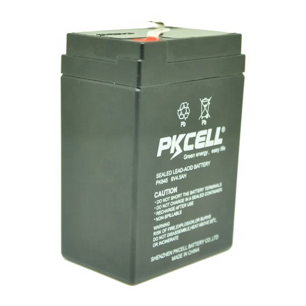 Rechargeable battery sealed lead acid 6v 4.5ah 5ah storage battery for solar light