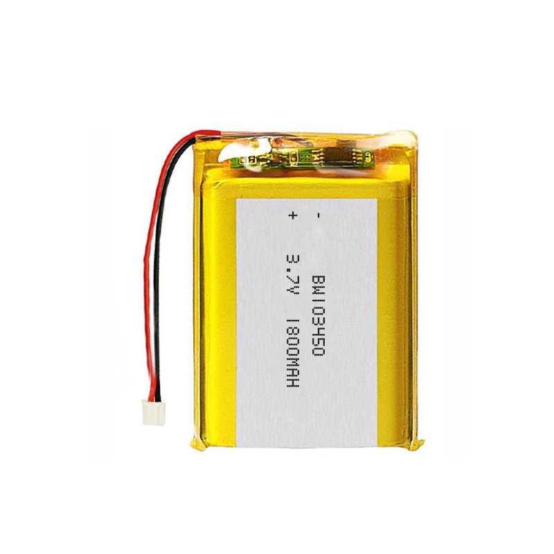 LiPO Battery 103450-1800mAh-3.7V Li-ion Battery Lithium Polymer Battery KC Approved UN38.3 MSDS