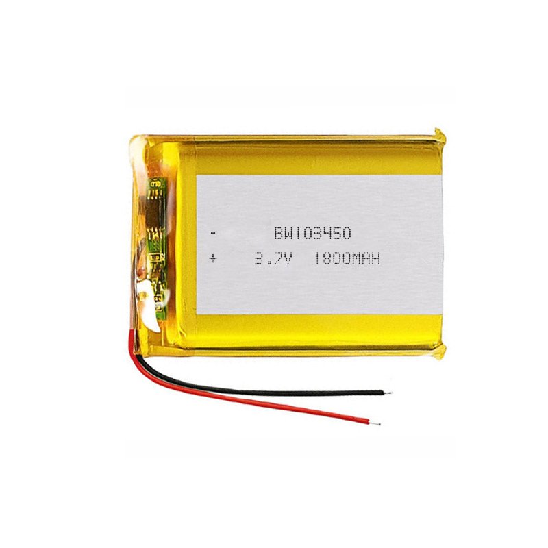 LiPO Battery 103450-1800mAh-3.7V Li-ion Battery Lithium Polymer Battery KC Approved UN38.3 MSDS