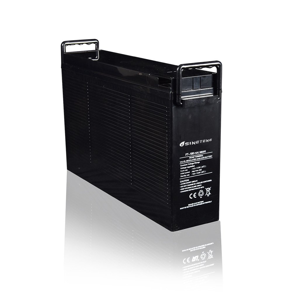 Rechargeable 12V 180ah AGM Gel Deep Cycle Solar Battery 12V 200ah for Solar Panel System