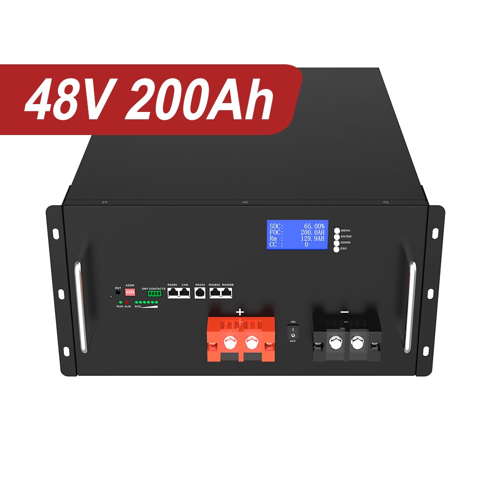 Rechargeable Power Solar Energy Storage System LiFePO4 Battery 50Ah 150Ah 100Ah 200Ah Golf Cart 48V Lithium Ion Battery