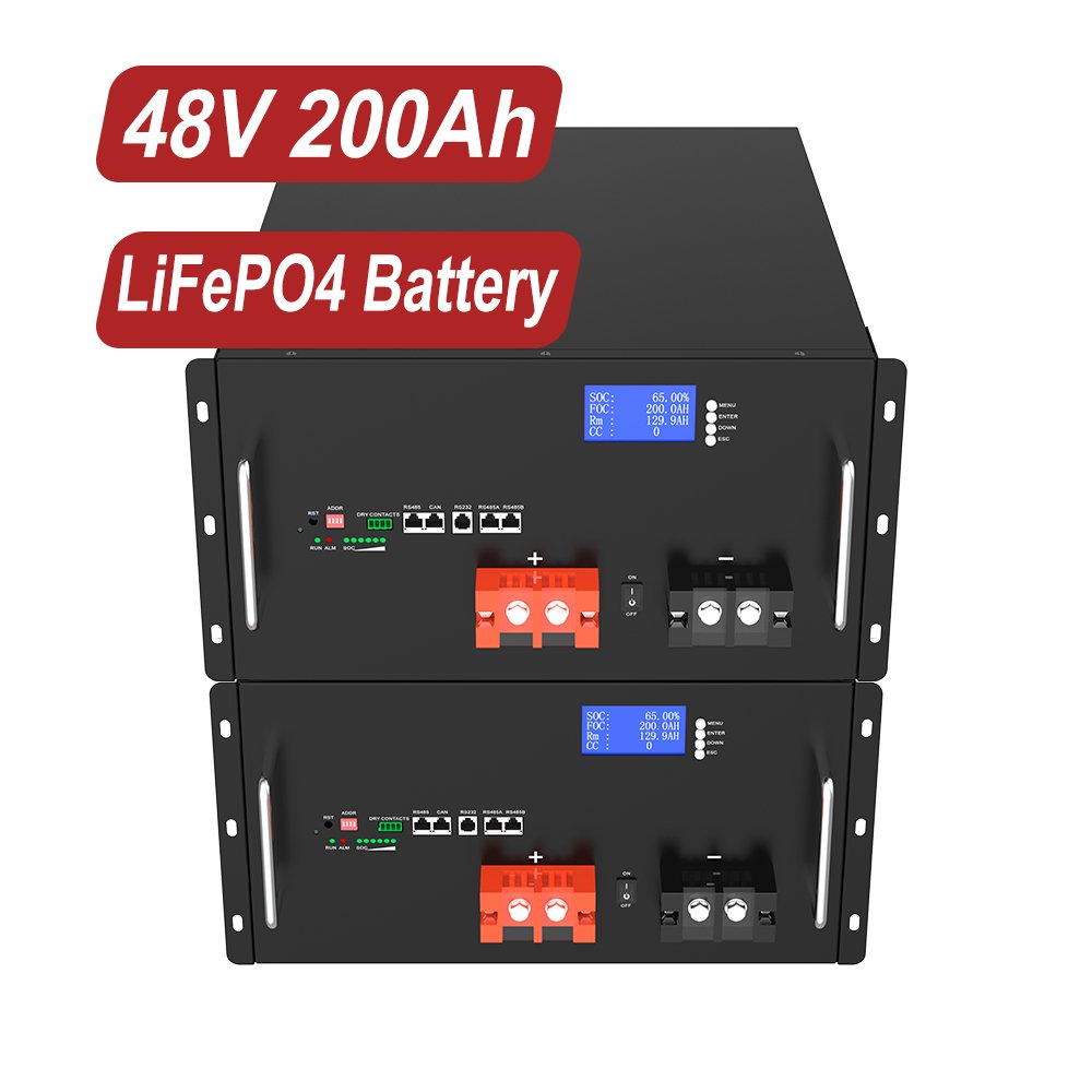 Rechargeable Power Solar Energy Storage System LiFePO4 Battery 50Ah 150Ah 100Ah 200Ah Golf Cart 48V Lithium Ion Battery