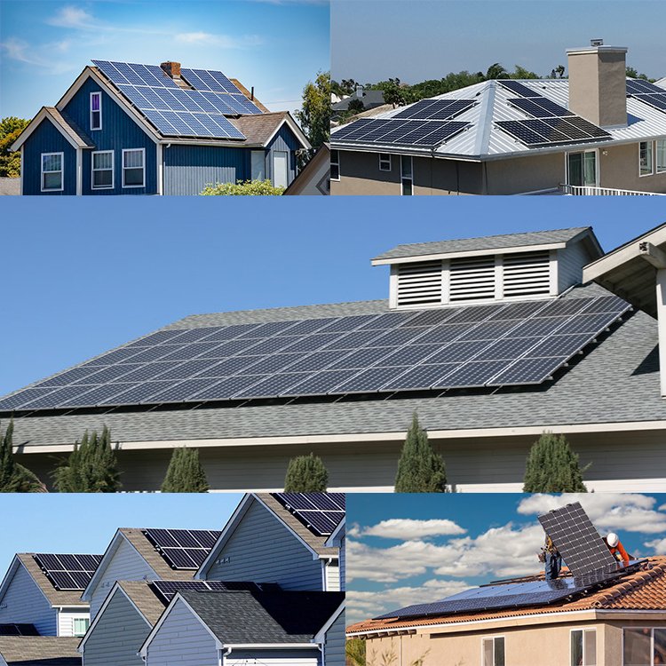 10000 Watt 10 KW Energy Off Grid 5000 Watt Solar Panel Systems 3KW 5KW Complete Solar System For Home