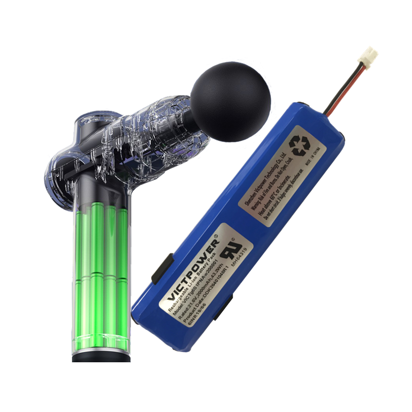 Victpower 18650 Lithium ion 21.6V 2.0ah 2500mHa 6s1p Battery Pack for Massage Gun