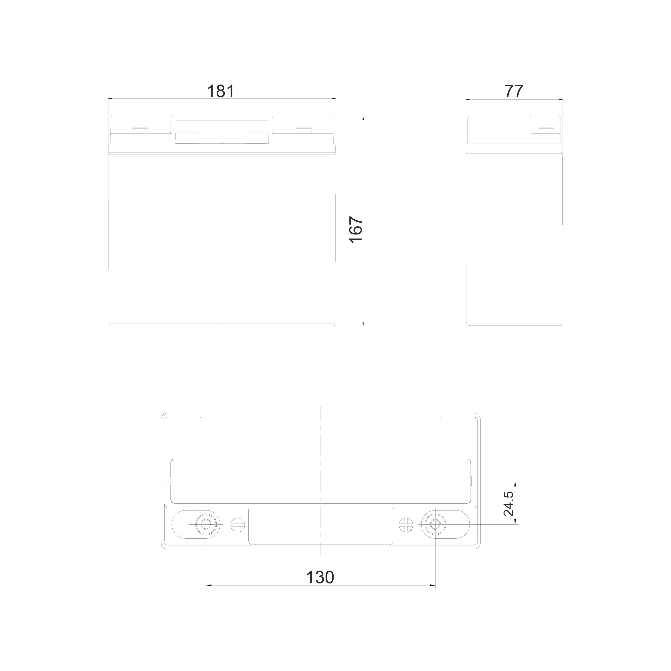 High efficiency battery lead acid solar gel battery 12v 24ah lead acid battery for solar power system