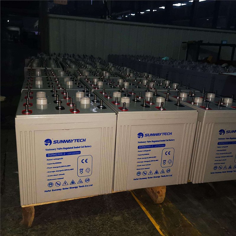 Sunway Gel Agm Lead Acid Battery solar street light battery 200ah 12v for home appliances