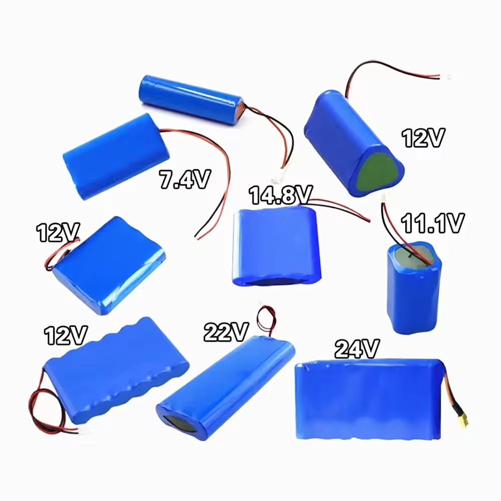 Customized Capacity DIY Battery Pack 18650 Lithium ion Battery Pack Lion Battery 3.7V 7.4V 11.1V 2000mah 3200mah 4000mah