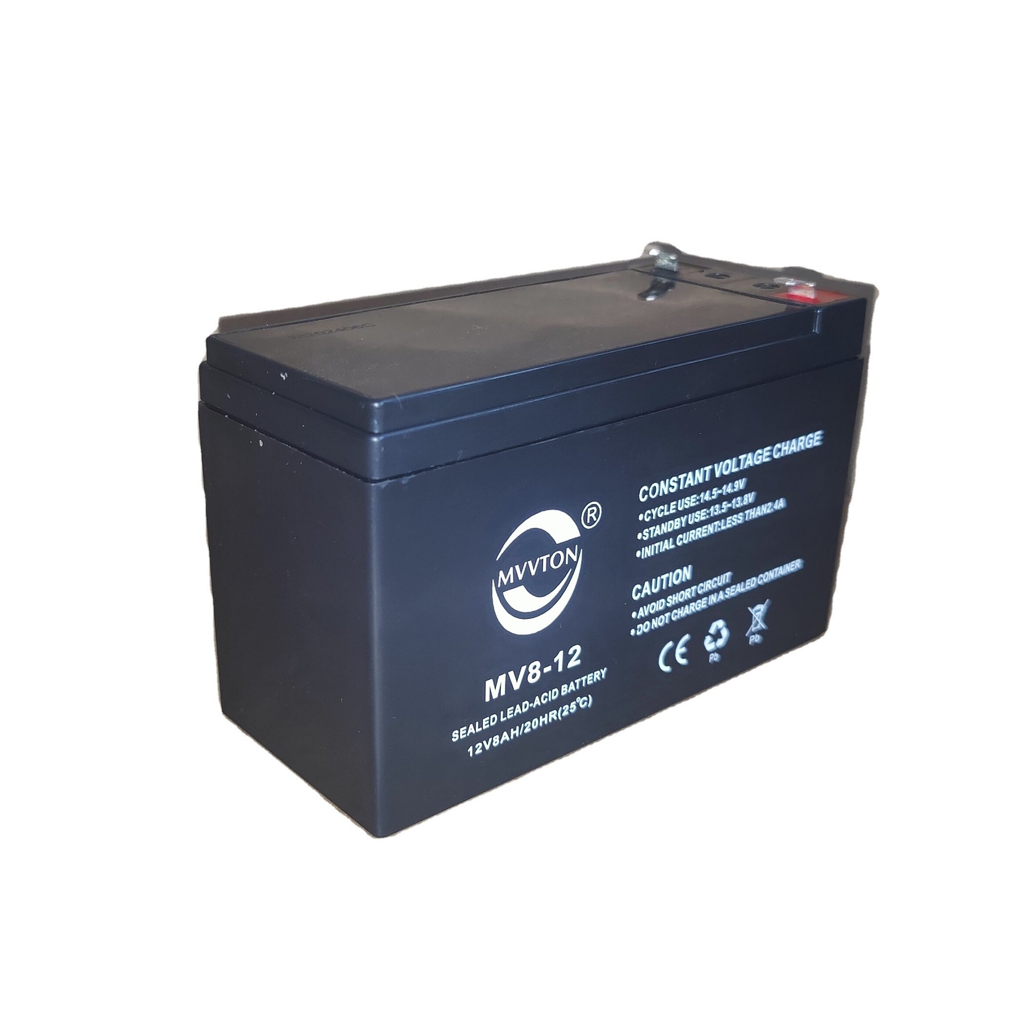 12V 8Ah Lead-Acid Battery Cells for Toys Consumer Electronics Home Appliances Power Tools