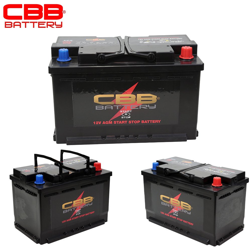 High Quality 12V Start-Stop Energy Lead Acid Battery Factory Direct 60AH 80AH 105AH for Cars Trucks Boats UPS