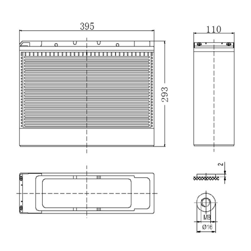 Solar Battery AGM GEL VRLA UPS Inverter Battery 12V 100AH 105AH 110AH Front Terminal Europe Standard Lead Acid Battery